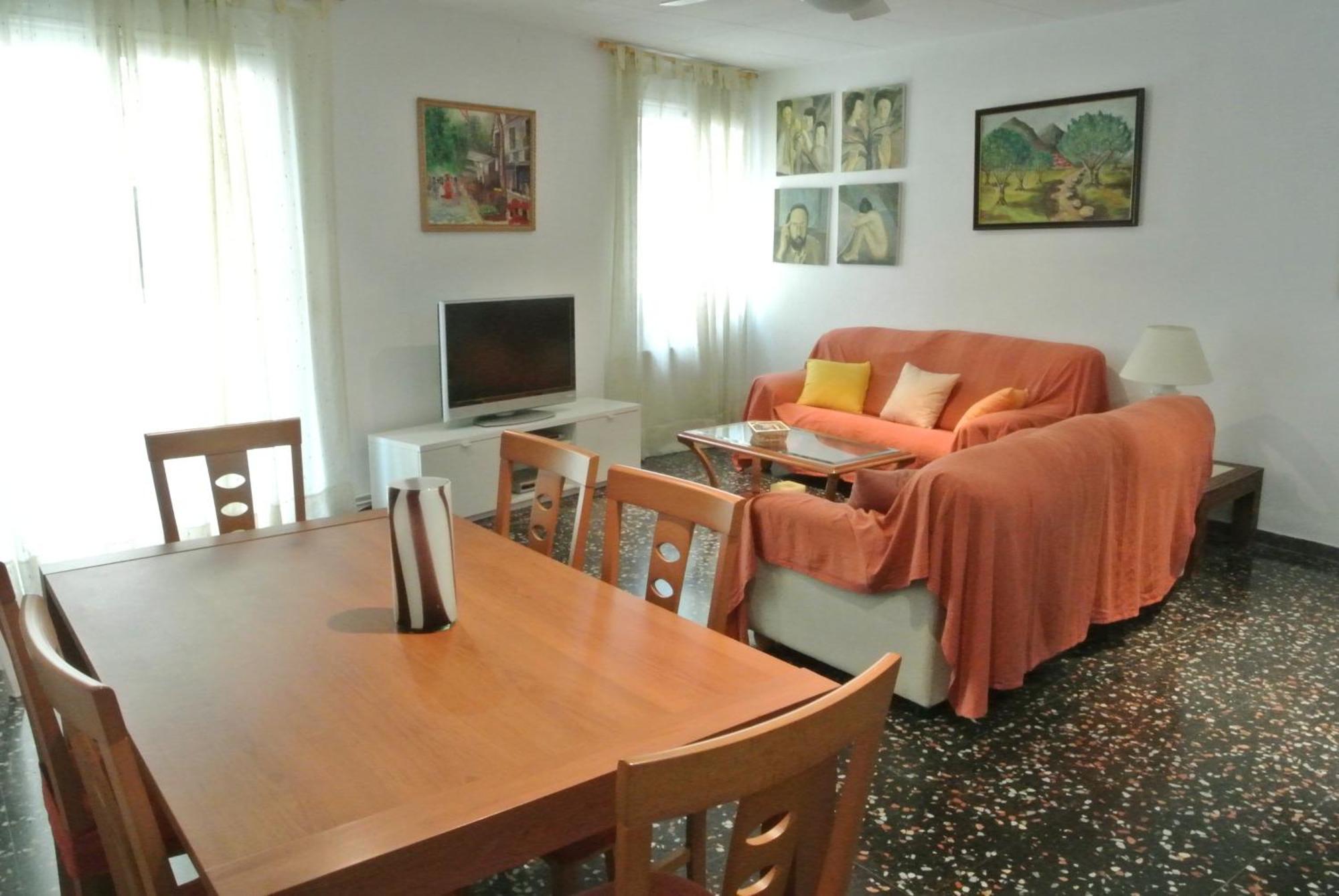 Aiguaneu Apartaments Center Blanes Bagian luar foto