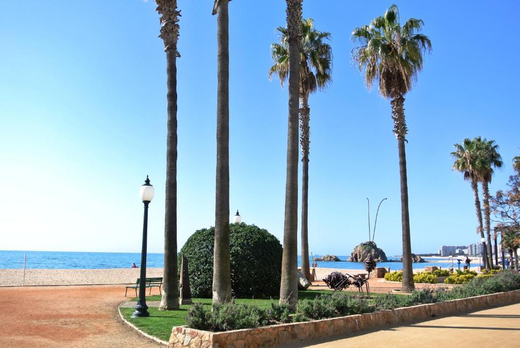 Aiguaneu Apartaments Center Blanes Bagian luar foto